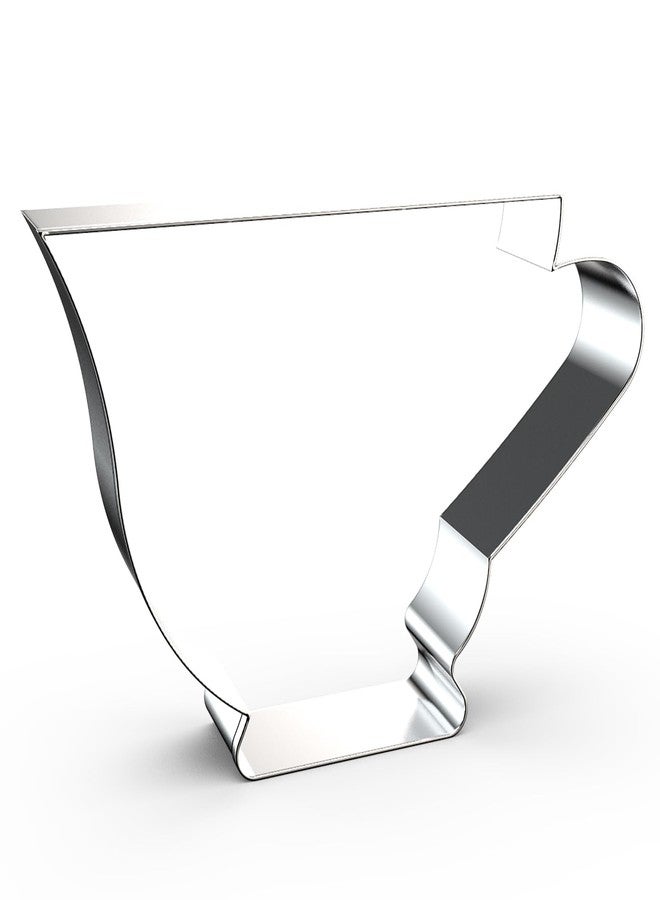 QAAQS Teacup Cookie Cutter Set - 5", 4", 3", 2" - 4 Piece - Stainless Steel - Image 5